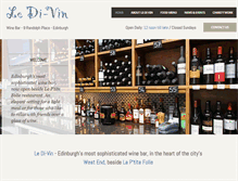 Tablet Screenshot of ledivin.co.uk
